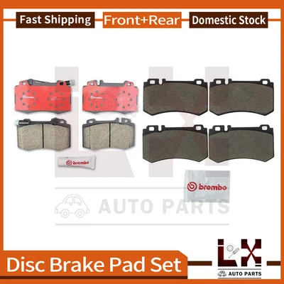 Juego de pastillas de freno delanteras y traseras Brembo cerámicas para Mercedes-Benz S600 2003-2006 Foto 1 de 4