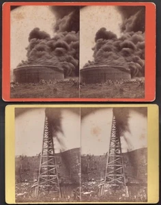 Foto / Detlor & Waddells stereoskopische Ansichten des Öllandes Americana - Bild 1 von 2