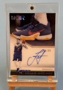 2021-22 Panini Noir - Sneaker Spotlight Signatures Nikola Jokić Auto #81/99 - Picture 1 of 2