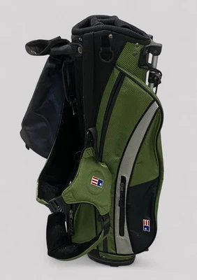USKG US Kids Ultralight 57-39 Stand Golf Bag with Hood Green - Image 1 of 4
