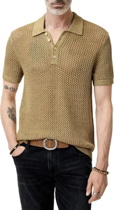 John Varvatos Men's Tapia Polo - Picture 1 of 9