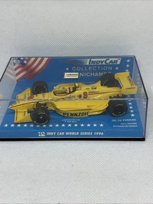 Gil de Ferran Hall Racing Reynard/Honda Indycar 1996 1/43 Rare Minichamps Indy - Image 1 of 4