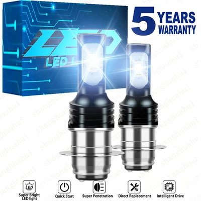 Faro LED P15D para Suzuki Quadrunner 500 LTF500F 98-02 bombilla de haz alto/bajo Foto 1 de 4