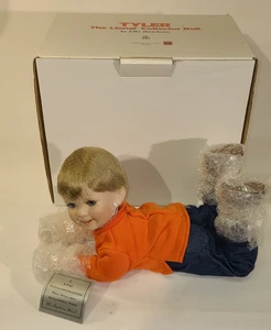 VINTAGE Danbury Mint TYLER LIONEL TRAINS Porzellan Sammler Puppe - Bild 1 von 8