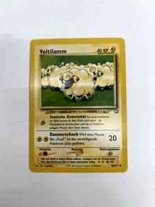 Pokemon 2001 Neo Genesis Voltilamm 65/111 Common GERMAN NEAR MINT PHM - Picture 1 of 2