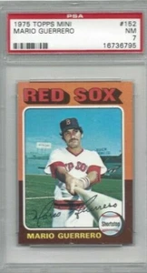Mini tarjeta de béisbol 1975 Topps 152 Mario Guerrero Baltimore Orioles clasificación PSA 7 - Imagen 1 de 1