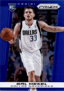 2013-14 Panini Prizm Prizms Blue #297 Gal Mekel 
