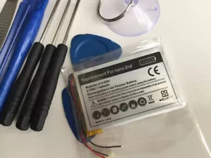 New Battery Replacement For iPod Nano 2 2nd Gen 2GB 4GB 8GB - Picture 1 of 12