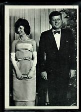 1964 TOPPS PRESIDENT JOHN F. KENNEDY JACKIE ONASSIS KENNEDY WHITE HOUSE#25 EX+