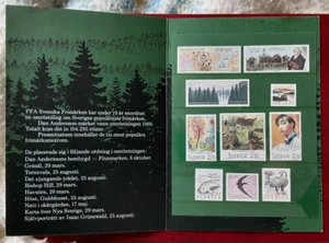 SWEDEN 1988 MNH Selection in Official Presentation Folder with Private 4964-1 - Picture 1 of 3