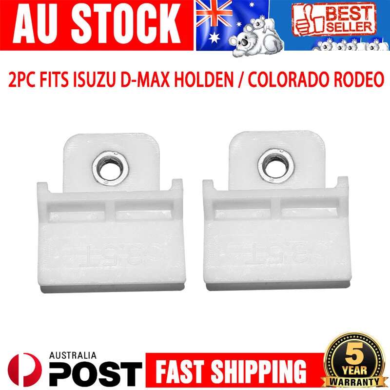 DOOR GLASS WINDOW TRACK CLIPS FITS ISUZU D-MAX HOLDEN / COLORADO RODEO AUS - image 1 of 4