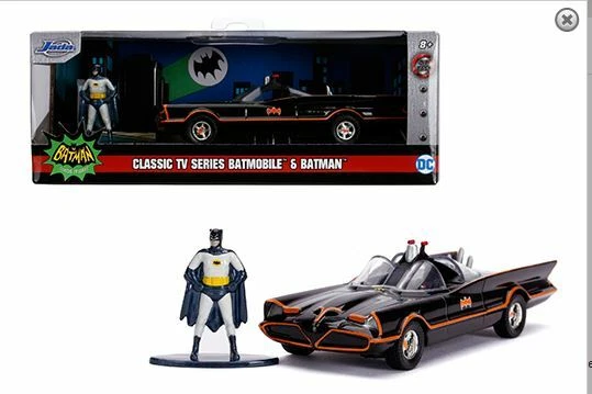 Jada Toys 31703 Batman Classic 1966 TV BATMOBILE 1 32 Scale Vehicle & Figure