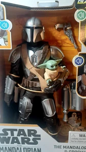 Star Wars Galactic Action The Mandalorian & Grogu Interactive 12" Actionfigur - Bild 1 von 8
