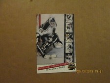 ECHL Louisiana Icegators Vintage Defunct 1995 #29  Goalie Team Logo Postcard
