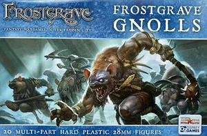 Frostgrave Gnolls 28mm New • 1 Sprue • 5 Miniatures • Osprey Northstar - Picture 1 of 7