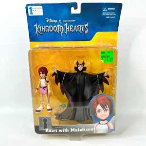 Disney Kingdom Hearts Kairi with Maleficent Figures Series 1 Mirage 2002 - Picture 1 of 8