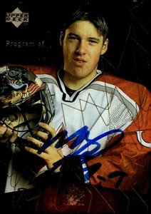 Maxime Ouellet - Signed 1999-00 Upper Deck Program Of Excellence Card #392 - Picture 1 of 2