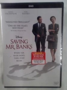Saving Mr. Banks DVD. Widescreen 2014 Tom Hanks BRAND NEW SEALED - Picture 1 of 2
