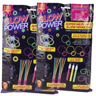392 Teile Glow Power Sticks Super Mega Neon Stäbe Party Packung 615052