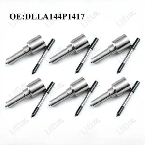 6Pcs Common Rail Fuel Injector Nozzle DLLA144P1417 Fit For MAN TGA 0433171878/ - Picture 1 of 3