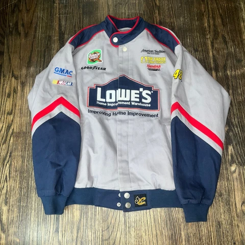 Nascar Chase Authentics Jimmy Johnson Jacket Lowes Racing Women’s Size 14/16 Cover