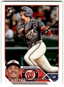 2023 Topps Update Alex Call Rookie #US253 Washington Nationals - Picture 1 of 2