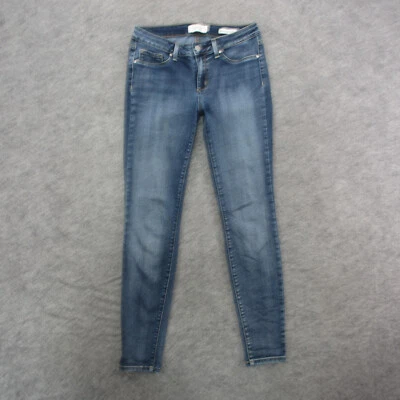 Pantalones de mezclilla ajustados Jessica Simpson 28 azul lavado claro para mujer Foto 1 de 4