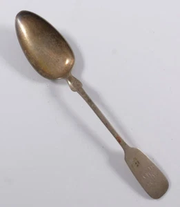 Silberlöffel Löffel Silber 800 Körner & Proll - Berlin Monogramm um 1890 - Bild 1 von 5