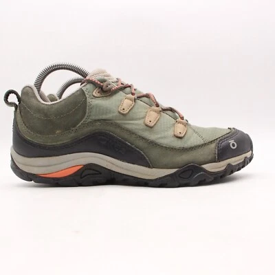 Obos Juniper Low Hiking Trail Outdoors Shoes Women's Size 8.5 Green Black - Image 1 of 4