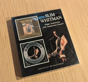 Slim Whitman Happy Anniversary & 25th Anniversary Concert CD BRAND NEW & SEALED! - Bild 1 von 4