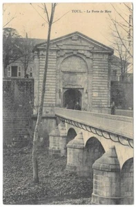 TOUL 54 La Porte de Metz animierte Postkarte geschrieben an Melle Bergon de This (Sète) ~1910 - Bild 1 von 2