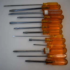 Xcelite Tools USA lot of 13 Screwdrivers and Nut Drivers Phillips and Flathead - Picture 1 of 6