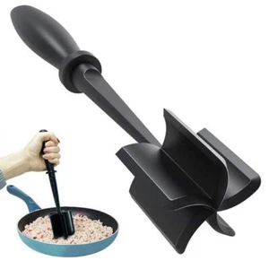 Mix Chop Meat Chopper Black Nylon Crumble Mixer Mashers - Picture 1 of 27
