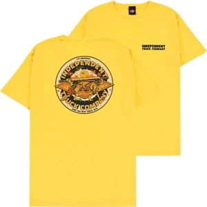 Camiseta de monopatín INDEPENDENT TRUCK CO' - 'Original 78' - T grande - Diente de león - Imagen 1 de 4