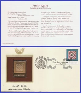 USA7 #3526 U/A GOLDEN REPLICA FDC Green Border Sunshine & Shadow - Picture 1 of 1
