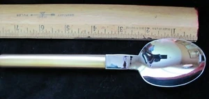 Boda Nova MCM stainless table spoon gold handle (6 available) - Picture 1 of 1
