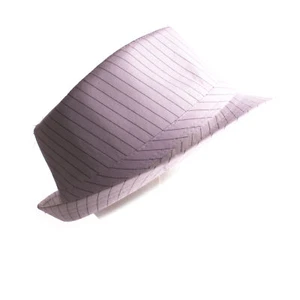 Pinstripe Fedora Al Capone Gangster Adult Costume Accessory Halloween Hat, Bl... - Picture 1 of 7