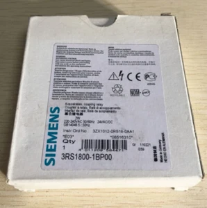 Relè di sicurezza SIEMENS 3RS1800-1BP00 nuovo #YY0 - Foto 1 di 3