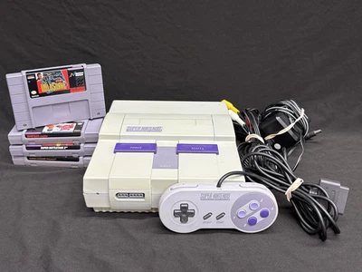 Super Nintendo Bundle with 6 Games - Image 1 of 4
