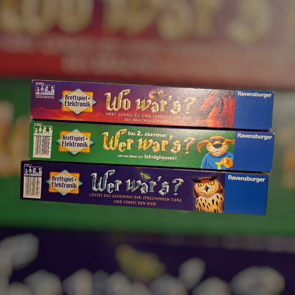 Ravensburger Wo War's + Wer War's 1+2 - Bild 1 von 1