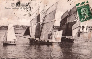 CPA 35 SAINT-MALO - Bisquines Cancalaises - Imagen 1 de 2