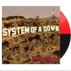 SYSTEM OF A DOWN TOXICITY VINYL ME PLEASE RED & BLACK QUAD VINYL VMP - Picture 1 of 5