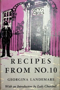 1958 Recipes from No. 10 Georgina Landemare Downing St Cookery rare book - Bild 1 von 13