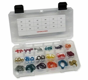 Captain O-Ring Spieler Kit JR FARBCODIERT Master Paintball Kit 18 Größen 180 Stck. - Bild 1 von 5