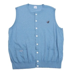 Papas Chili Pepper Embroidery Cotton Knit Vest Size 52LL(K-161768) - Picture 1 of 12