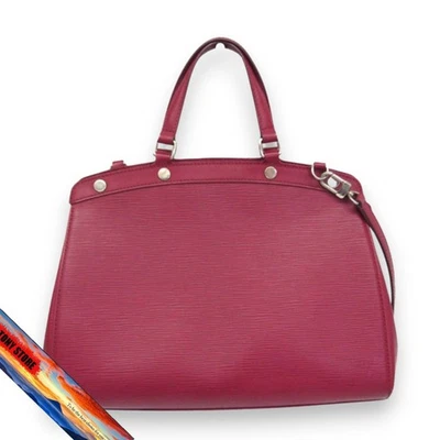 Bolso de hombro Louis Vuitton Epi Blair MM M40820 de cuero fucsia Foto 1 de 4