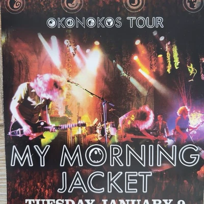 MY MORNING JACKET Band OKONOKOS TOUR Vintage 2006 MUSIC CONCERT 12x17 POSTER MMJ - Image 1 of 4