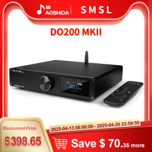 SMSL DO200 MKII Audio DAC ES9068AS*2 XMOS XU316 Bluetooth 5.1 MQA Pełny dekoder - Zdjęcie 1 z 12