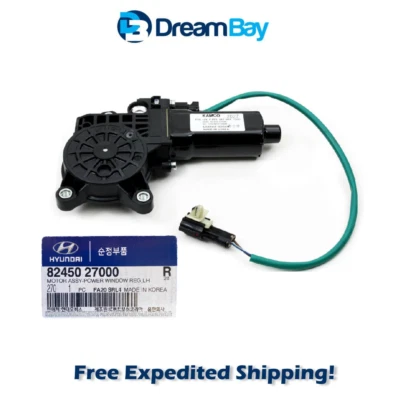 1997-2001 for Hyundai Tiburon 2.0L 82450-27000 Genuine Front Driver Window Motor - Image 1 of 3