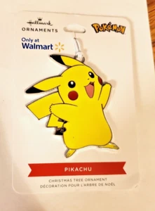 Hallmark Walmart Exclusive Pokemon Pikachu Christmas Tree Ornament NEW RARE 2023 - Picture 1 of 2